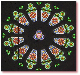 Glasfenster im Hamelner Münster